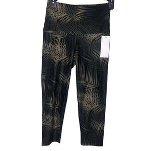 SPIRITUAL Gangster Intent Palm Print Leggings in Black